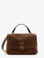 Zanellato Women's Postina Jones Nubuck Handbag Brown