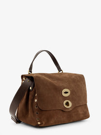 Zanellato Women's Postina Jones Nubuck Handbag Brown