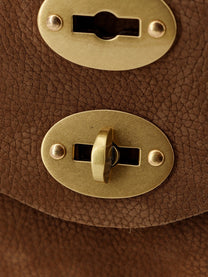 Zanellato Women's Postina Jones Nubuck Handbag Brown