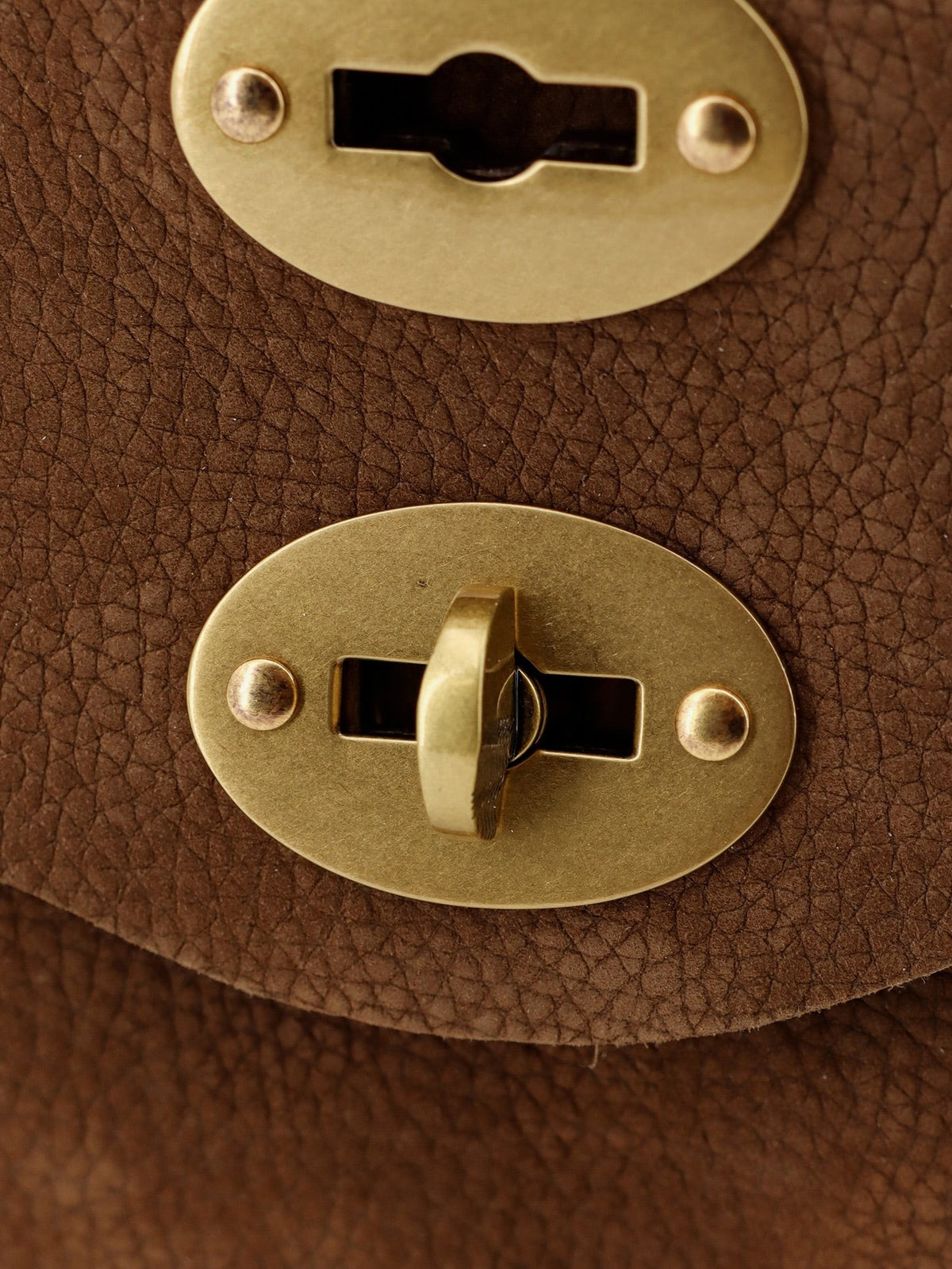 Zanellato Women's Postina Jones Nubuck Handbag Brown, view 5
