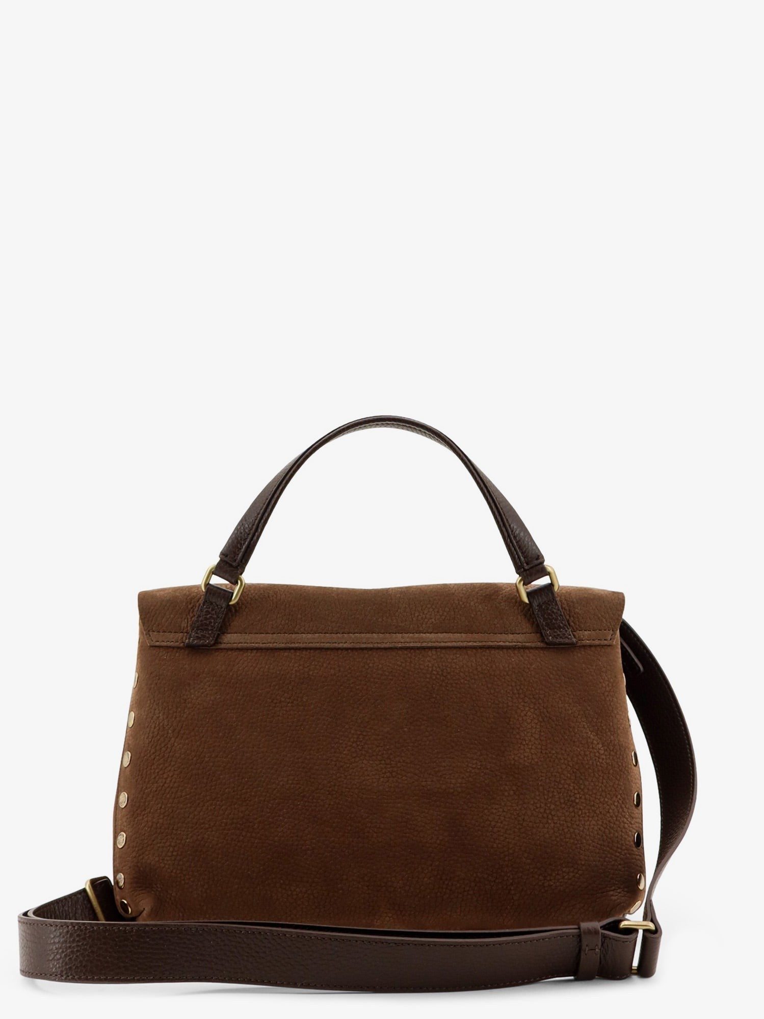 Zanellato Women's Postina Jones Nubuck Handbag Brown
