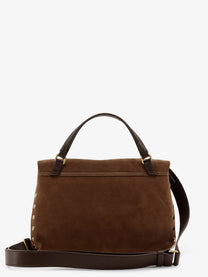 Zanellato Women's Postina Jones Nubuck Handbag Brown