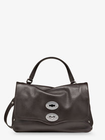 Zanellato Women's Postina Leather Shoulder Bag Brown