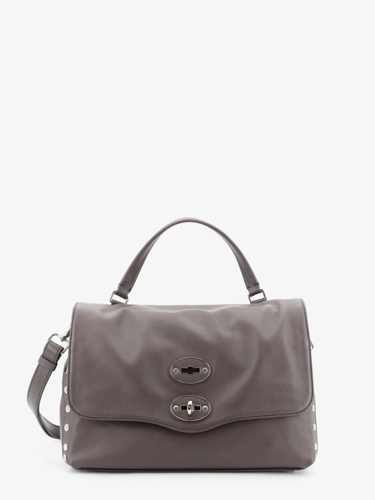 Zanellato Women's Postina Leather Crossbody Bag Brown