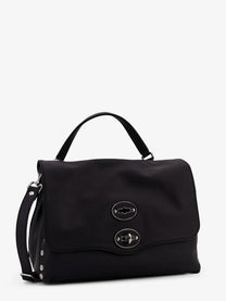 Zanellato Women's Postina Leather Crossbody Bag Black