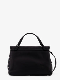 Zanellato Women's Postina Leather Crossbody Bag Black