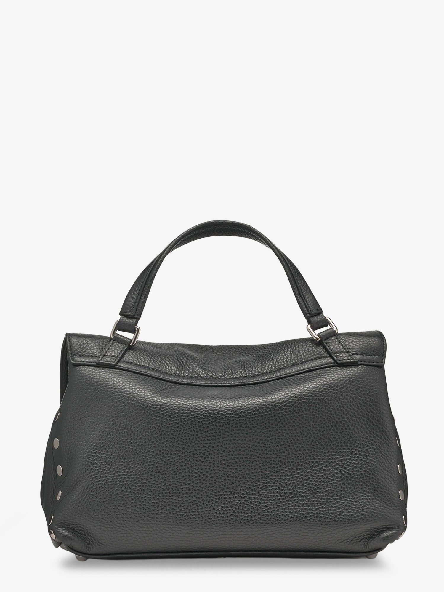 Zanellato Women's Postina Leather Crossbody Bag Grey