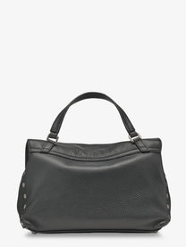 Zanellato Women's Postina Leather Crossbody Bag Grey