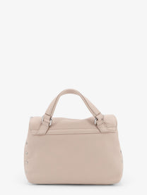 Zanellato Women's Postina® Baby Hammered Leather Crossbody Bag White