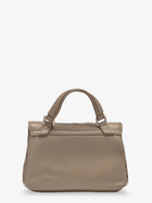 Zanellato Women's Postina® Baby Hammered Leather Crossbody Bag Grey