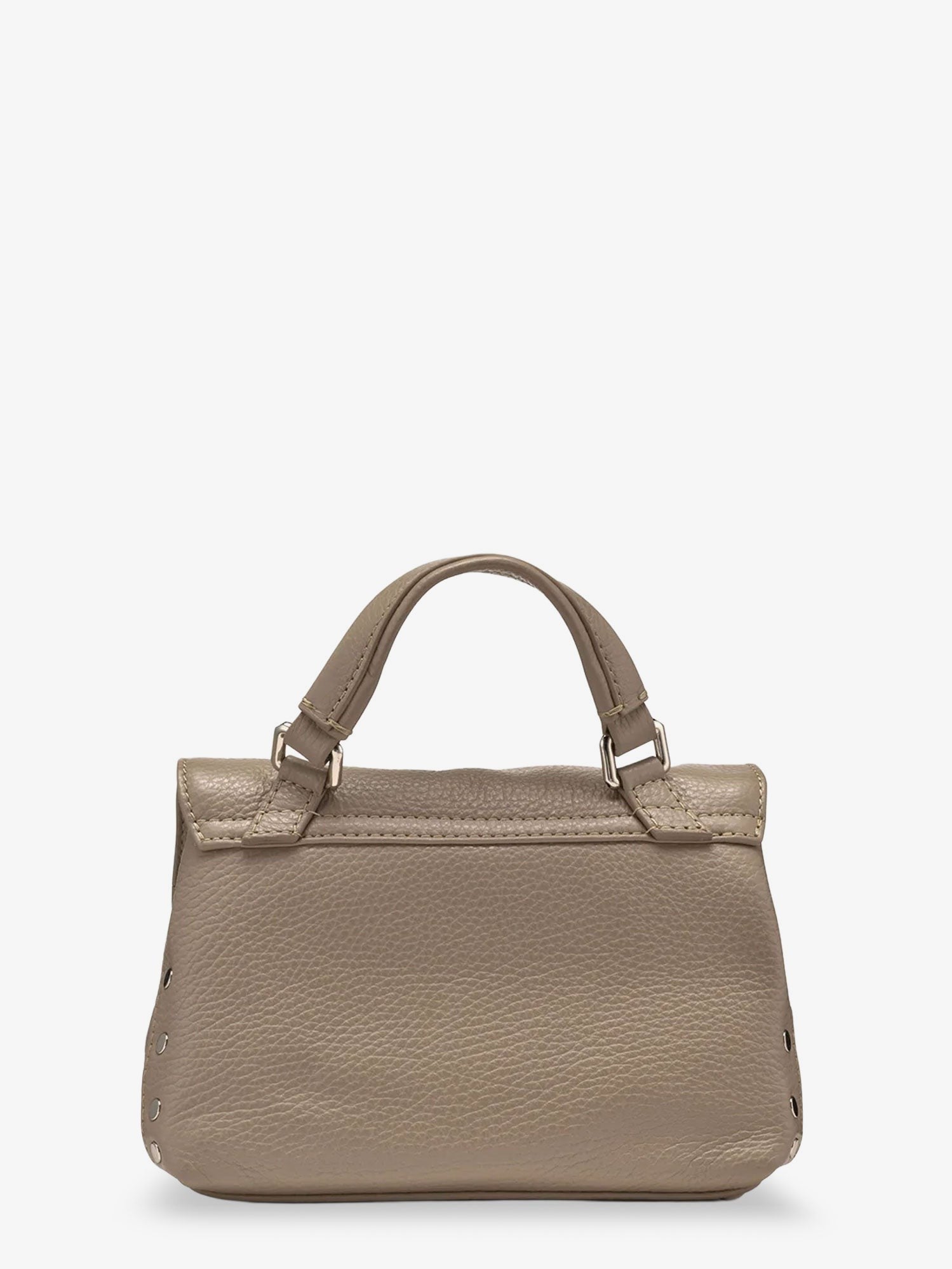 Zanellato Women's Postina® Baby Hammered Leather Crossbody Bag Grey