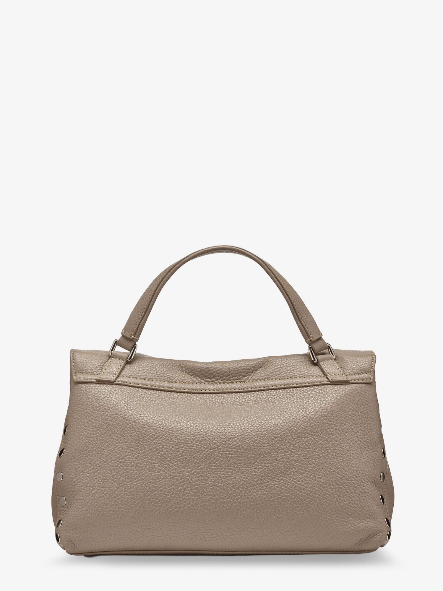 Zanellato Women's Postina® Textured Leather Crossbody Bag Grey