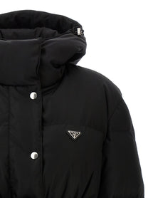 PRADA Pouch Down Jacket Black