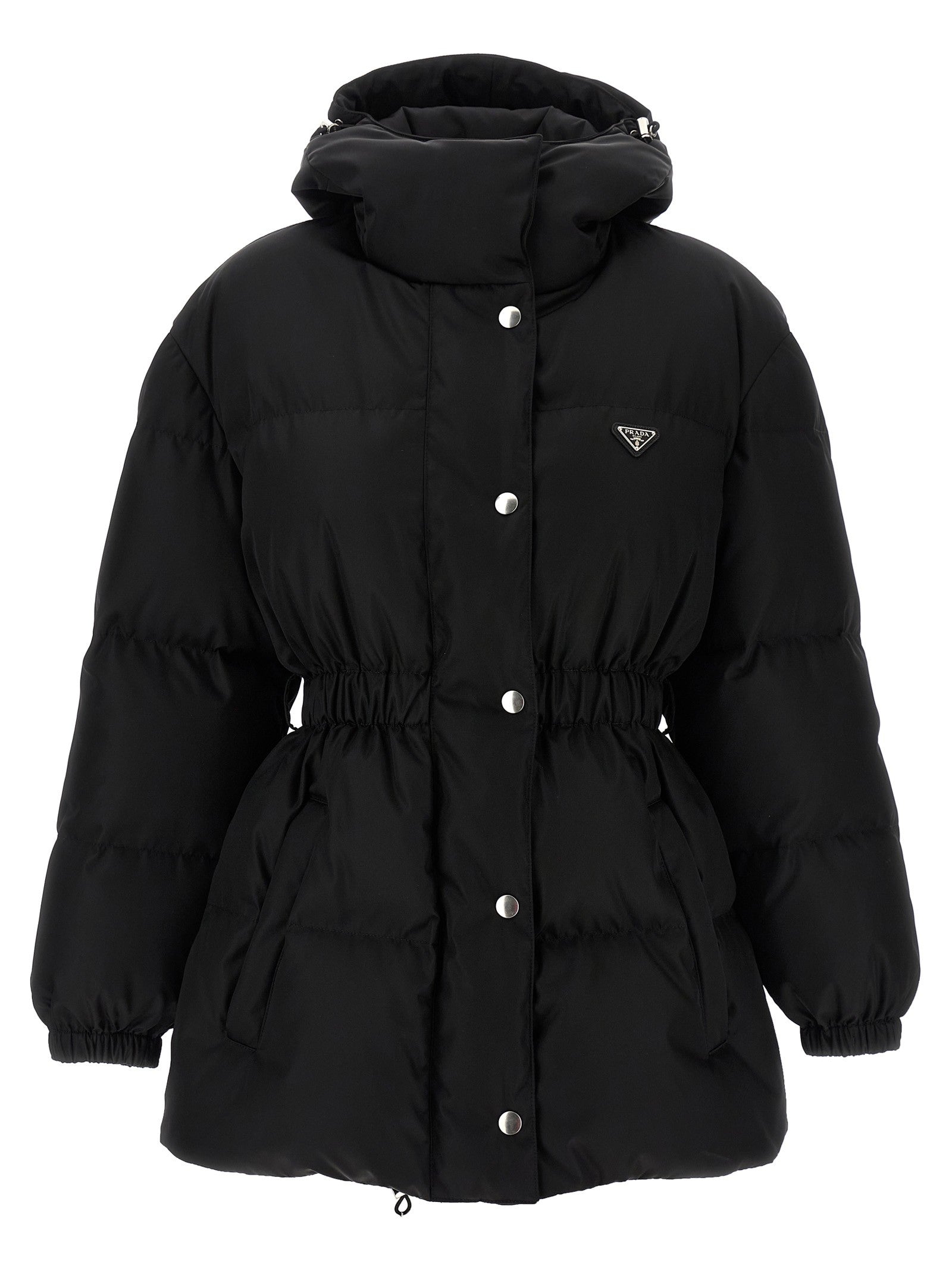 PRADA Pouch Down Jacket Black
