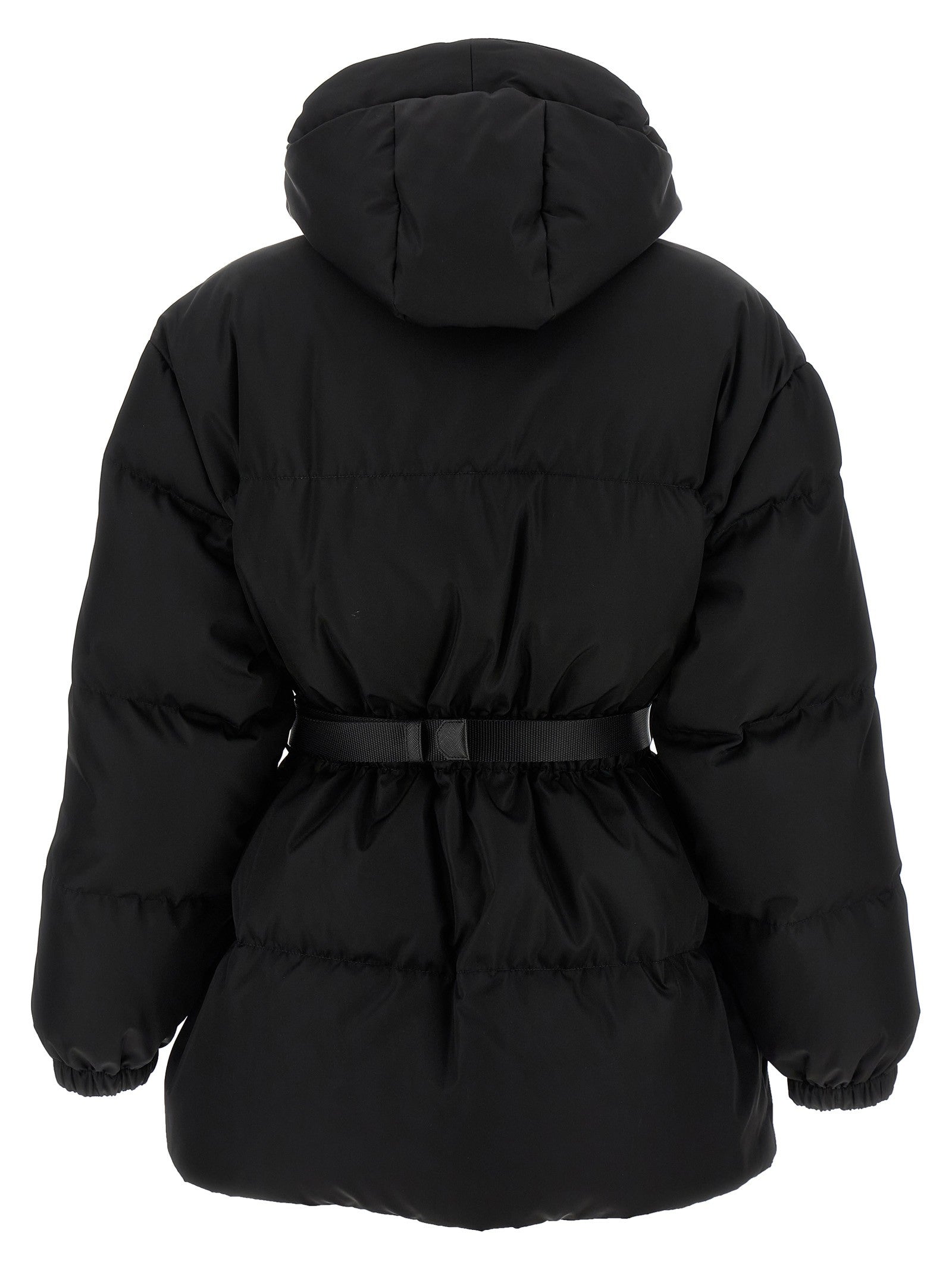PRADA Pouch Down Jacket Black