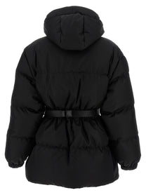 PRADA Pouch Down Jacket Black