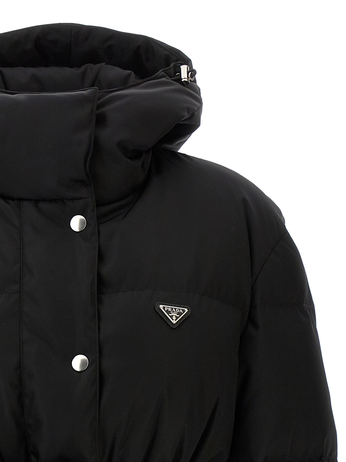 PRADA Pouch Down Jacket Black