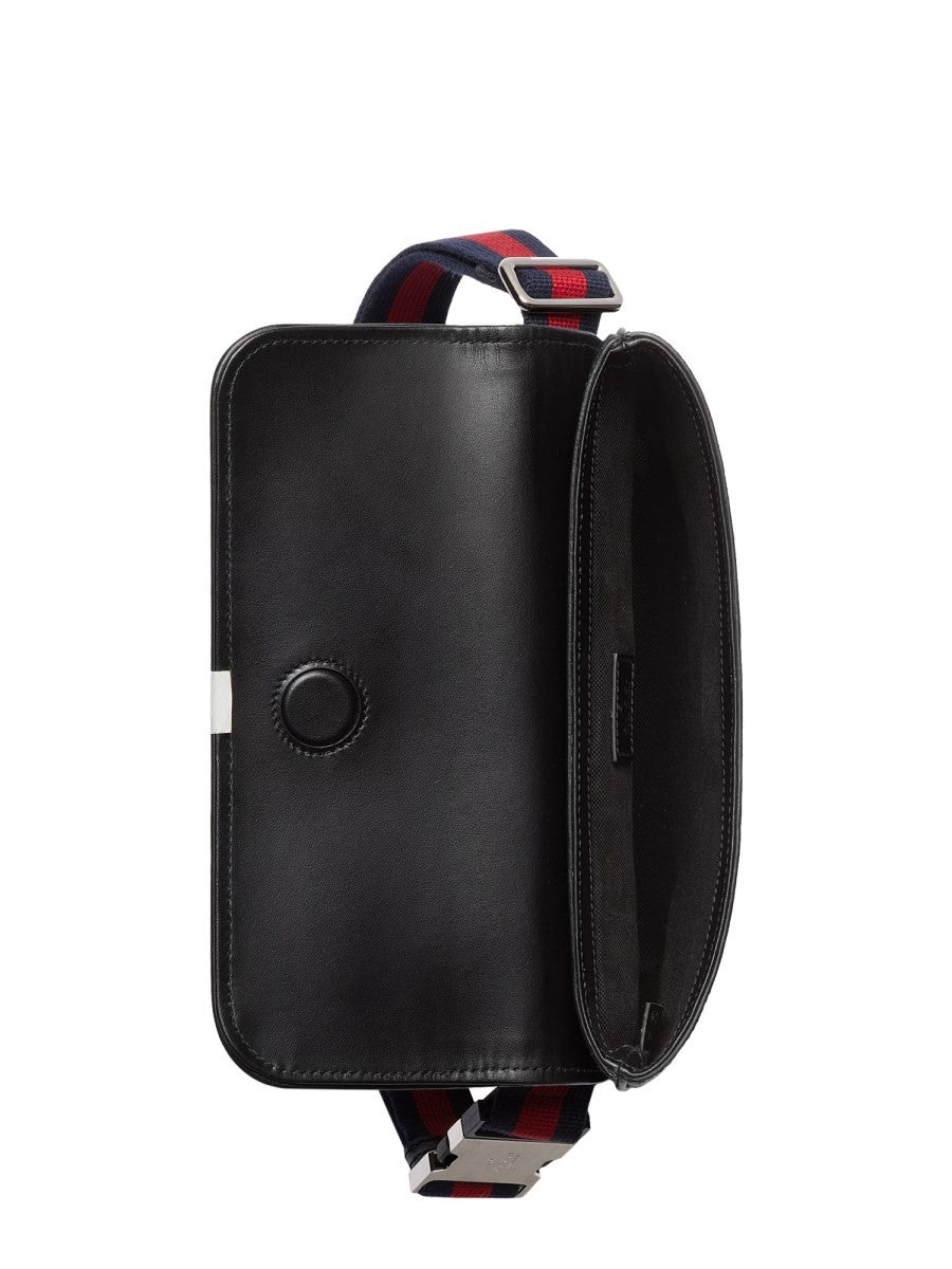 Gucci Men's Pouch GG Black Small Size Black