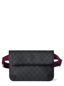 Gucci Men's Pouch GG Black Small Size Black