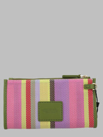Marc Jacobs Women's Pouch in Mesh Righe Multicolor