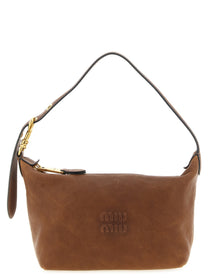 Miu Miu Pouch Nappa Aviator Brown