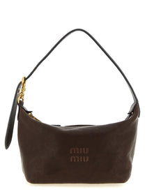 Miu Miu Pouch Nappa Aviator Brown