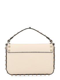 Valentino Women's Pouch Rockstud in Vitello Granato White