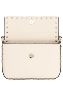 Valentino Women's Pouch Rockstud in Vitello Granato White