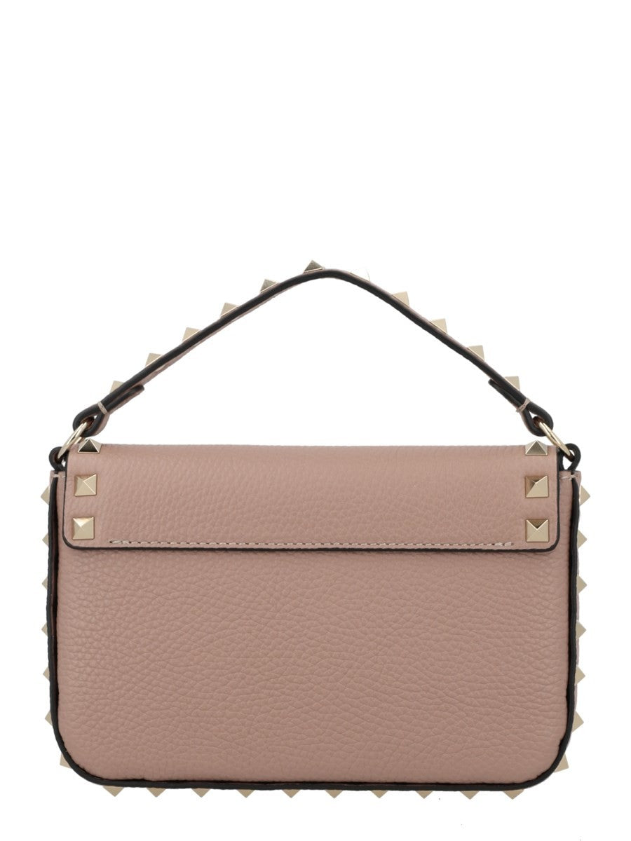 Valentino Women's Pouch Rockstud in Vitello Granato Blue