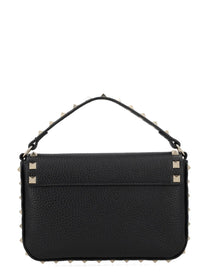 Valentino Women's Pouch Rockstud in Vitello Granato Black