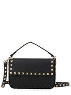 Valentino Women's Pouch Rockstud in Vitello Granato Black