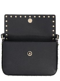 Valentino Women's Pouch Rockstud in Vitello Granato Black