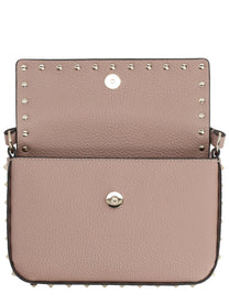 Valentino Women's Pouch Rockstud in Vitello Granato Blue