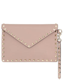 Valentino Women's Pouch Rockstud Medium Blue