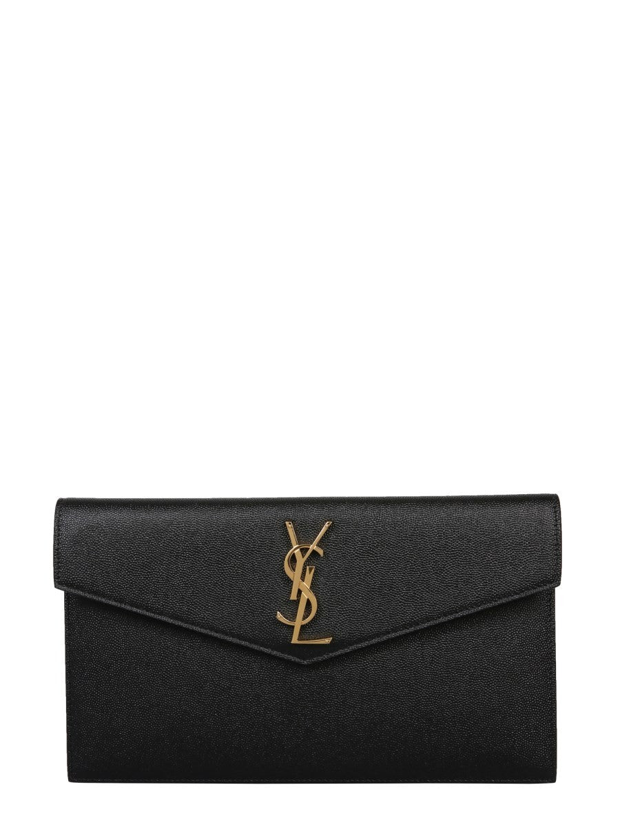 Saint Laurent Women's Pouch Uptown Medium Black