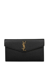 Saint Laurent Women's Pouch Uptown Medium Black