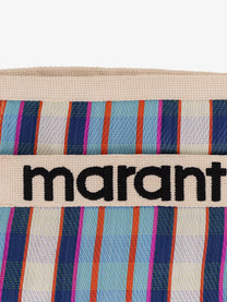 Isabel Marant Women's Powden Nylon Clutch Blue Isabel Marant