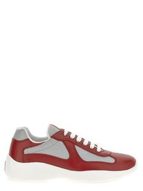 Prada Prada Americas Cup Sneakers Red