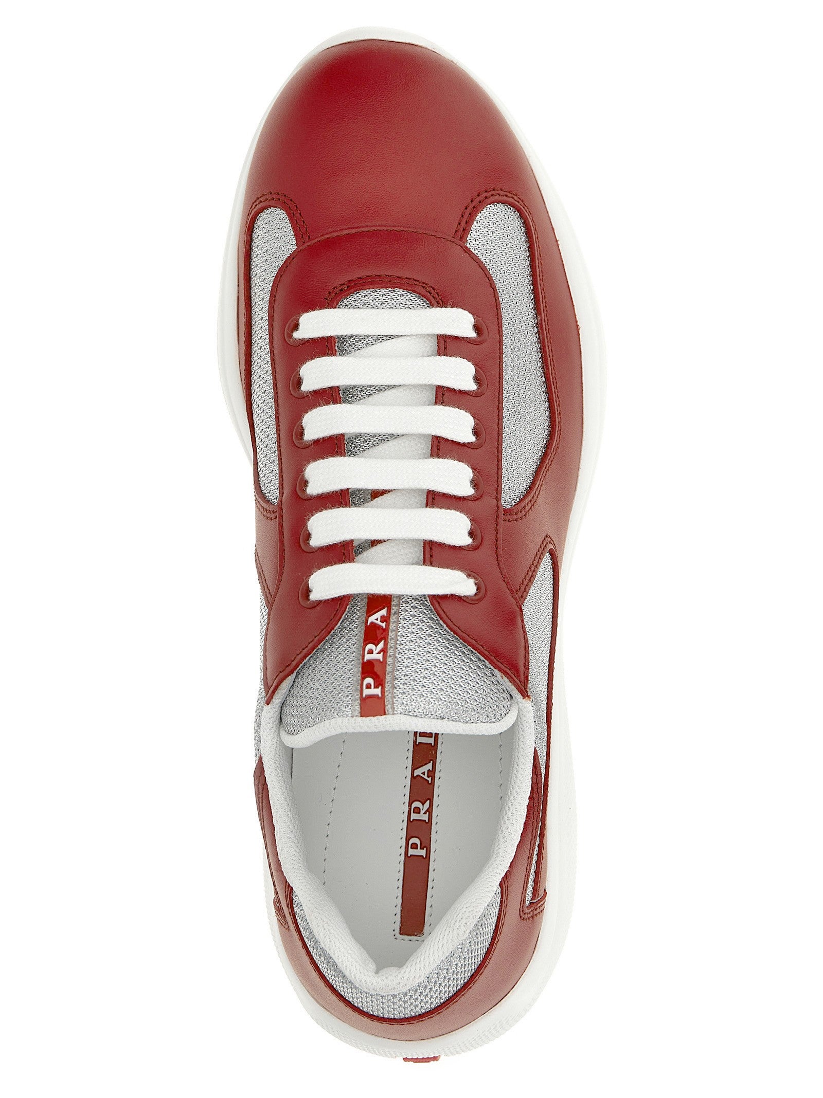 Prada Prada Americas Cup Sneakers Red
