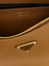 PRADA Prada Arqué Shoulder Bag Brown
