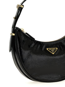 Prada Prada Arqué Shoulder Bag Black