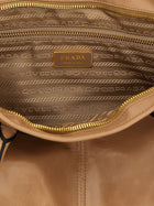 PRADA Prada Bonnie Large Handbag Blue, view 4