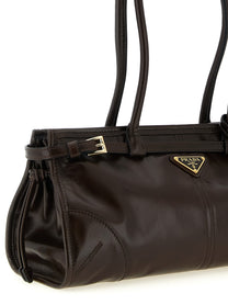 PRADA Prada Bonnie Medium Handbag Brown