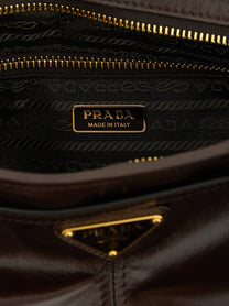 PRADA Prada Bonnie Medium Handbag Brown