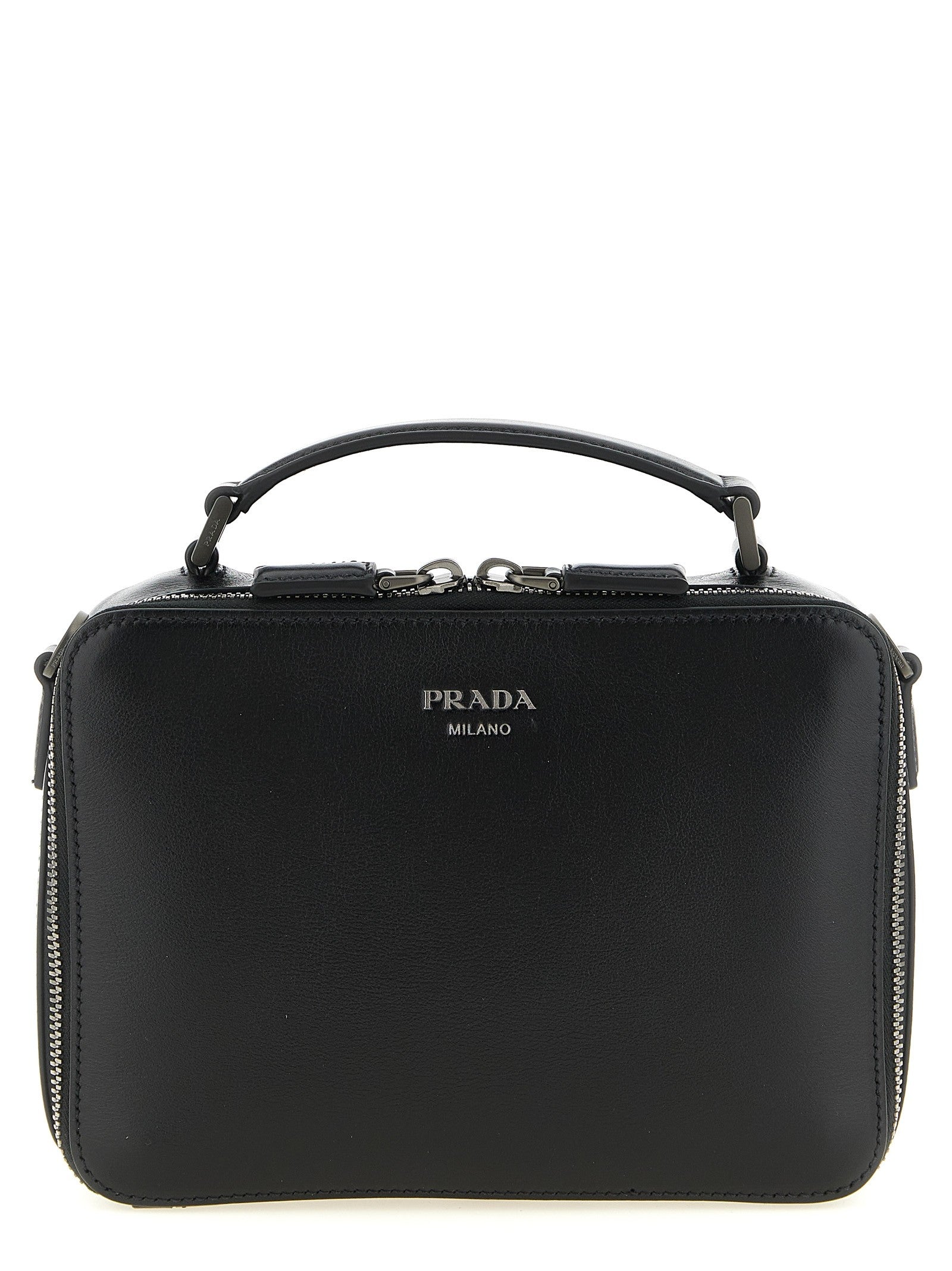 PRADA Prada Brique Crossbody Bag Black