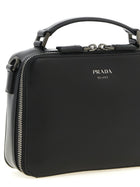 PRADA Prada Brique Crossbody Bag Black, view 3