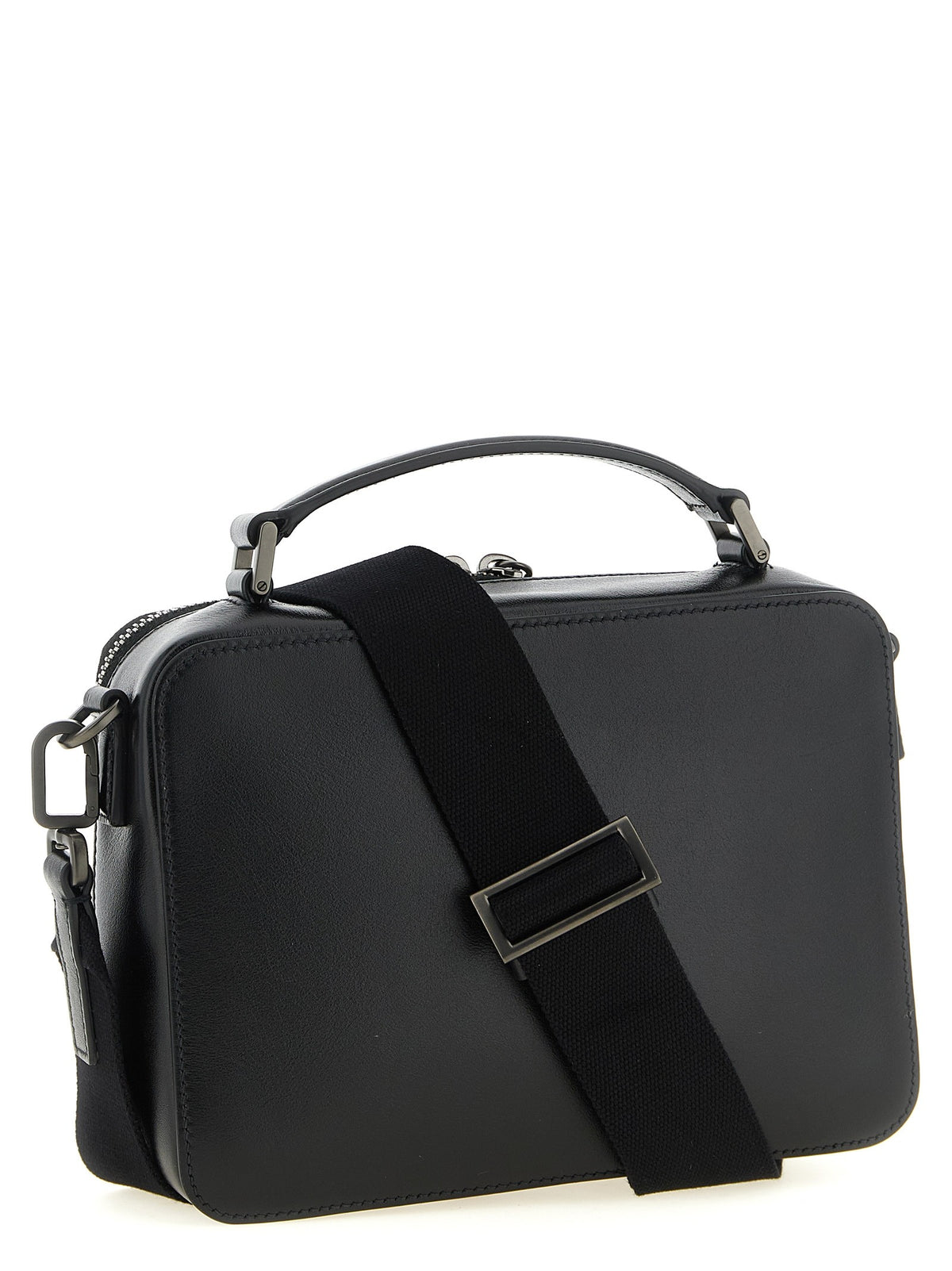 PRADA Prada Brique Crossbody Bag Black, view 2