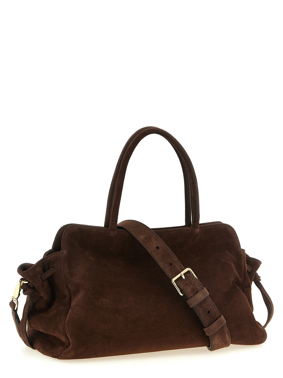 PRADA Prada Carry Large Shoulder Bag Brown, view 2