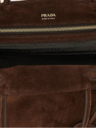 PRADA Prada Carry Large Shoulder Bag Brown, view 4