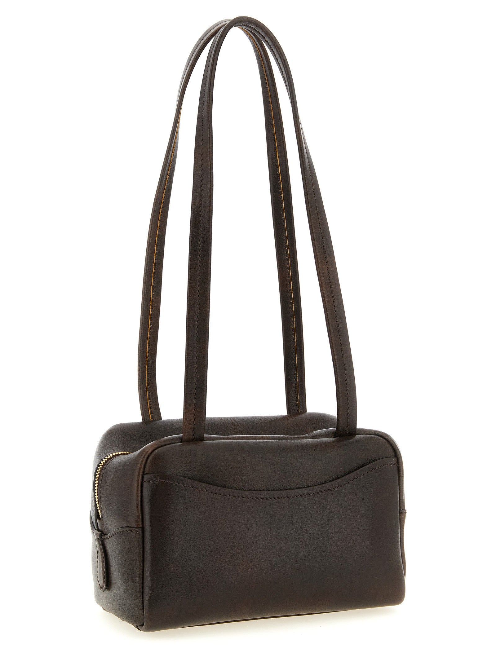 PRADA Prada Carry Mini Top Case Brown